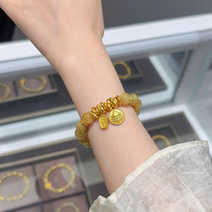 Pulsera de Diseño Nuevo y Lujoso, Estilo Nicho, Prosperidad y Bendición, Sensación de Alta Gama - Product Image 5