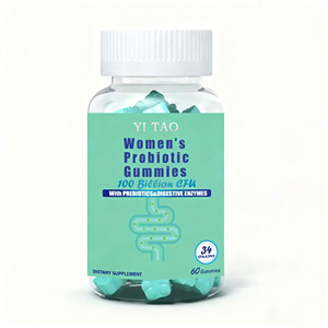 Gomitas probióticas específicas para mujeres, que promueven la salud intestinal, ayudan a la digestión, un suplemento dietético para adultos que admite la fabricación OEM. - Product Image 1