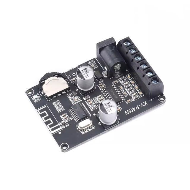 New and Original XY-P15W 10W/15W/20W Stereo BT 5.0 Power Amplifier Board 12V/24V High Power Digital Amplifier Module
