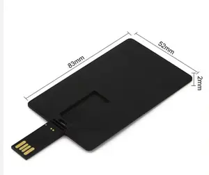 Wholesale Credit Card Usb Flash Drive Promotional Flash Memory Stick 512mb 64 Gb 2gb 4gb 8gb 16gb 32gb Logo Custom Card Pendrive