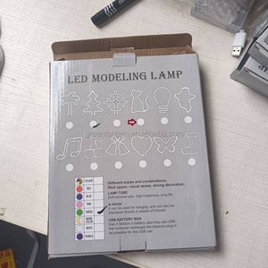 Rose chaud bleu <span class=keywords><strong>petit</strong></span> chaton néon LED chat USB AA alimenté par batterie LED suspendu enseigne au néon LED éclairage décoration de la maison lumières - Product Image 5