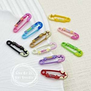 Charm in Metallo Kawaii a Forma di Stella con Spilla di Sicurezza per Fermagli per Capelli, Cover per Telefono e Lavori Fai-da-Te - Product Image 4