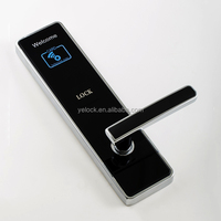 Tarjeta de llave inteligente Rfid para hotel, sistema de bloqueo de puerta de hotel, cerradura de puerta de habitación de hotel con sistema de software de gestión