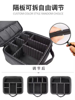 Valise de maquillage professionnelle pour artiste maquilleur, organiseur de voyage, valise à roulettes 4 en 1