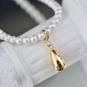 Xinfly 18k <b>Solid</b> <b>Gold</b> Necklace <b>Pendant</b> Teen Elegant Everyday Jewelry Minimalist - Product Image 4