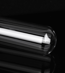 Tube <span class=keywords><strong>à</strong></span> <span class=keywords><strong>essai</strong></span> en quartz <span class=keywords><strong>à</strong></span> fond scellé résistant aux hautes températures pour expériences chimiques - Product Image 5