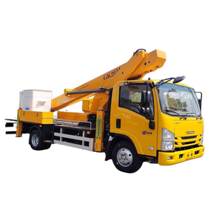 รถบรรทุก Isuzu ELF 4X2 ใหม่เอี่ยม ปลอดภัยสูง พร้อมกระบะหุ้มฉนวนยาว 20 เมตร สำหรับงานบำรุงรักษาสายไฟฟ้าแรงสูง - Product Image 1
