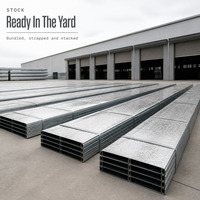Plancher en acier préfabriqué sans béton pour atelier, support en acier préfabriqué pour projets de construction industrielle