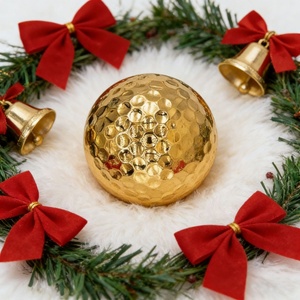 ลูกกอล์ฟพิมพ์โลโก้ตามสั่ง ชุบทอง <span class=keywords><strong>2</strong></span> ชั้น สำหรับฝึกซ้อมวงสวิง ออกกำลังกายกลางแจ้ง สีสันสดใส - Product Image 4