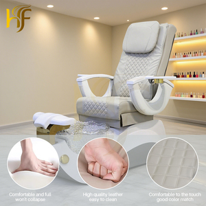 Fauteuil de pédicure électrique à vibration réglable avec baignoire à remous Fauteuil de spa inclinable pour <span class=keywords><strong>salon</strong></span> de manucure - Product Image 4