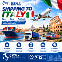 Calculateur de frais de transport maritime de Chine vers l'Italie, service de livraison LCL FCL, transitaire aérien express