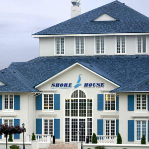 <span class=keywords><strong>Bardeaux</strong></span> de toiture en <span class=keywords><strong>asphalte</strong></span> <span class=keywords><strong>brun</strong></span> imperméables à double couche, modernes et de qualité supérieure, pour projets de villas et <span class=keywords><strong>d</strong></span>'hôtels - Product Image 2