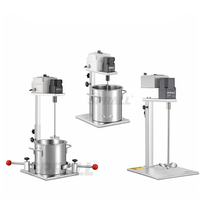 Sprall électrique couple élevé agitateur aérien réactif peinture agitateur liquide laboratoire support mélangeur savon pâte shampooing mélangeurs Machine
