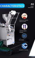 Machine d'emballage automatique multifonctionnelle pour poudre d'eau, thé liquide, huile, riz, café, jus, ketchup, miel, sucre, aliments, noix, petits emballages