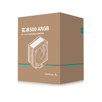 Pendingin CPU DeepCool AG500 ARGB 240W TDP Performance Tower Dengan Kipas PWM 120mm untuk Intel LGA1700 1200 dan AMD AM5 AM4