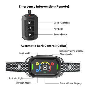 <span class=keywords><strong>Collar</strong></span> Antiladridos 2 en 1 Furrivo con Control Remoto, Sonido, Vibración, Descarga Eléctrica, Recargable, Pantalla a Color, Manual <span class=keywords><strong>de</strong></span> Entrenamiento, OEM - Product Image 3