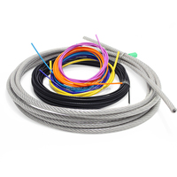 Acier inoxydable de couleur argent enduit de nylon Ss304 2.5mm 3mm utilisé dans la clôture et le gril invisible 7*7 316 prix d'usine en tant que distributeur