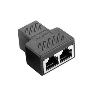 Coupleur RJ45 2 ports blindé 8 cœurs pour câble Ethernet Cat5e Cat6 - Product Image 3