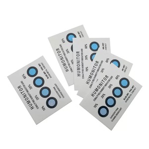 Gran oferta, tarjeta indicadora de humedad sin cobalto Reversible, papel adhesivo, pegatina de prueba de humedad - Product Image 3