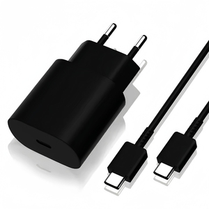 2026 Trending Product 25W PD Type C Travel Cargador Adapter Super Fast Charging Wall Charger with Cable for Samsung - Product Image 4