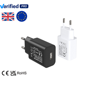Hechobo 5W Wall Mount USB Charger Adapter 5 V 1A 5 volt 1 Amp cho EU cắm CE phê duyệt OTP cho Android Điện thoại di động LX06E-050100-ZE - Product Image 1