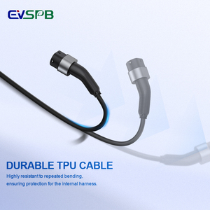 5M 7M 10M ความยาวที่กำหนดเอง7kw 11KW 22Kw ประเภท2 <span class=keywords><strong>mennekes</strong></span> IEC 62196-2สายชาร์จแบบผูกผนังสายชาร์จ EV TPU - Product Image 2