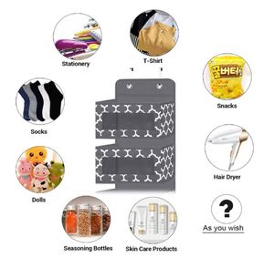 Over the Door Hanging Organizer <b>Pantry</b> Closet Storage Organizer With 5 Large Pockets - Product Image 3