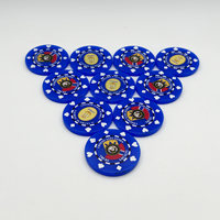 Jetons de poker de casino Jeux de mode Collection de chaleur Caractéristiques de la couleur Poids Matériau Source Acrylique Produits personnalisés