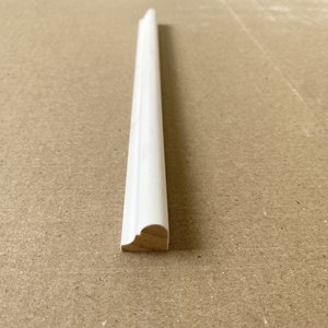 Moulure en bois de pin blanc apprêté, peignable, demi-ronde, pour garniture de porte et fenêtre, finition de cadre de porte et fenêtre, sur mesure, commande en gros - Product Image 1