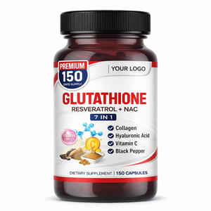 Complément <span class=keywords><strong>alimentaire</strong></span> à base de glutathion en capsules de marque privée, antioxydant avec collagène, vitamine <span class=keywords><strong>C</strong></span>, NAC, en forme de capsules - Product Image 1