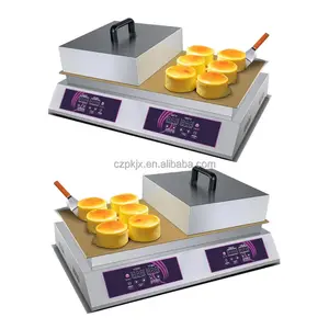 Çift Pan kontrolü elektrikli makine sousoumaker çörek fırın tepsisi Souffler yapma makinesi