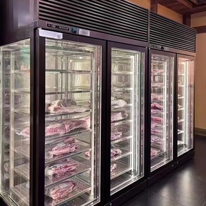 Réfrigérateur en verre double face à sec Réfrigérateur à viande sèche Réfrigérateur à steak de boeuf et réfrigération en armoire à steak humide et aigre - Product Image 4