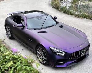 Vinilo Metalizado Verde Oscuro para Envoltura de Autos, Acabado Súper Mate, Negro Satinado, para Tesla Model Y - Product Image 4