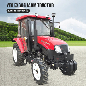 Tracteur agricole YTO EX604 60 CV 4x4 Roues rouges Haute productivité Matériel agricole - Product Image 1