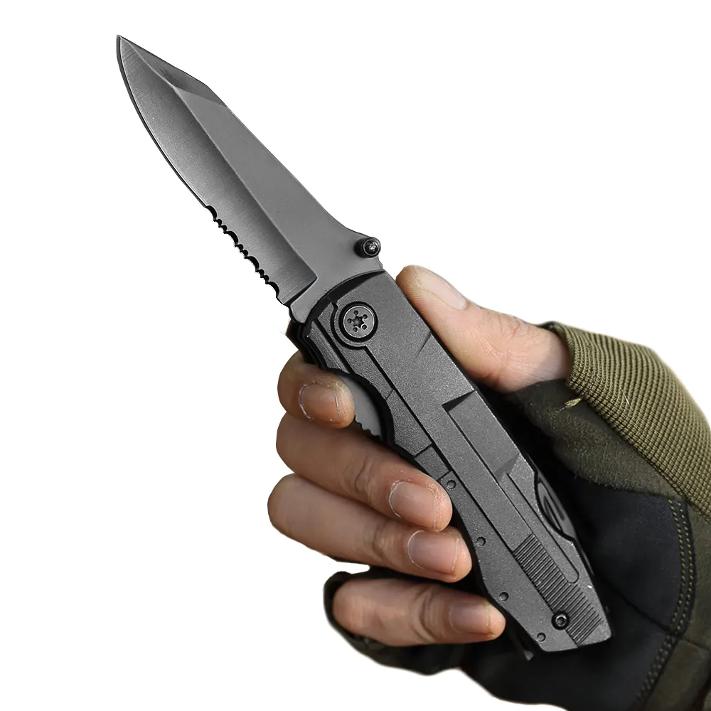 Alicates multiherramienta personalizados 9 en 1, cuchillo utilitario de bolsillo plegable, destornillador multiherramienta multifuncional EDC multiherramienta