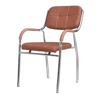 Chaise de bureau exécutive ergonomique moderne en PU, toute nouvelle, pour conférences et visiteurs