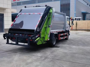 Camion compacteur à benne basculante 4x2 avec moteur Yuchai de 220 chevaux, transmission manuelle, camion de collecte des déchets - Product Image 5