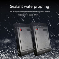 Impermeable 13,56 Mhz IC Proximidad Control de acceso al aire libre Lector sin contacto Wiegand26/34 Control DE ACCESO Lectores de tarjetas RFID