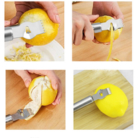 Hot Selling Fruit Aardappel Citrus Gereedschap Handmatige Roestvrijstalen Citroenrasp Zester