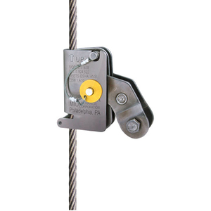 Agarre automático de cuerda de detención de caídas de acero inoxidable para cable de acero Climb Slider Cable Grab - Product Image 3