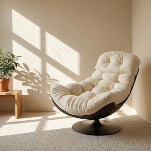 <span class=keywords><strong>Fauteuil</strong></span> ergonomique avec coussin en éponge épaisse, <span class=keywords><strong>fauteuil</strong></span> d'appoint pour salon et chambre à coucher - Product Image 4