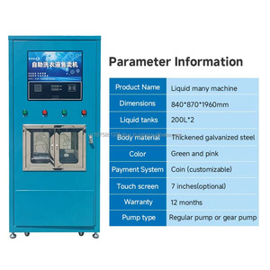 YISO Self Service Liquid Refill KioskSmart Liquid Vending Machine Liquid Vending Machine 300L*2 Thick Galvanized Steel Durable - Product Image 2