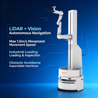 Robot mobile composite à bras unique TianYi Série Y3 310W 220V, portée de levage 900mm, navigation autonome, chargement et déchargement ZY