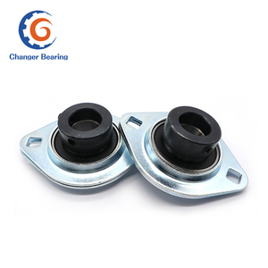 Unité <span class=keywords><strong>de</strong></span> palier à semelle à alésage <span class=keywords><strong>de</strong></span> 3/4 pouce SAPFL204-12 avec collier excentrique et boîtier en acier pressé - Product Image 1