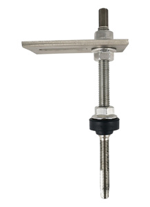 Boulon de suspension M10*200 fabriqué en usine pour système de montage de toit métallique en poutre d'acier pour système de montage solaire - Product Image 2