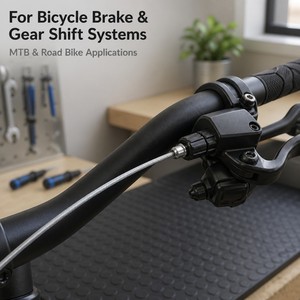 Cabo Interno de Freio e Câmbio de Bicicleta em Aço Galvanizado Personalizado para Bicicletas MTB e de Estrada - Product Image 6