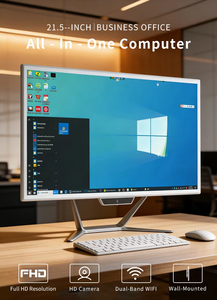 21.5 Inch Frameless IPS Monitor Intel N5095 CPU 256GB SSD Business Office All in One PC - Product Image 3