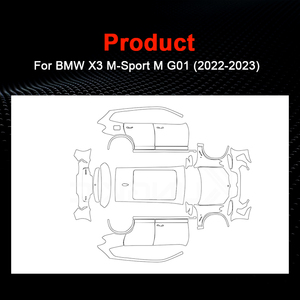 Per BMW <span class=keywords><strong>X3</strong></span> M-sport M <span class=keywords><strong>G01</strong></span> ogni parte del film TPU PPF pre-taglio auto anti-graffio autorigenerante vernice trasparente pellicola protettiva - Product Image 6