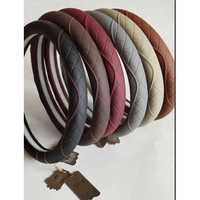 Funda para Volante de Cuero Acolchado, Ajuste Universal, Opciones Multicolores