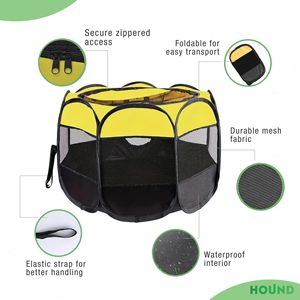 Parc pliable étanche pour animaux de compagnie 0.91*0.91*0.58 parc pour animaux de compagnie facile à nettoyer chien chat meilleure vente - Product Image 4